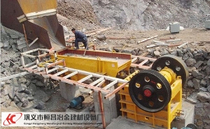 破碎機使用現場實拍